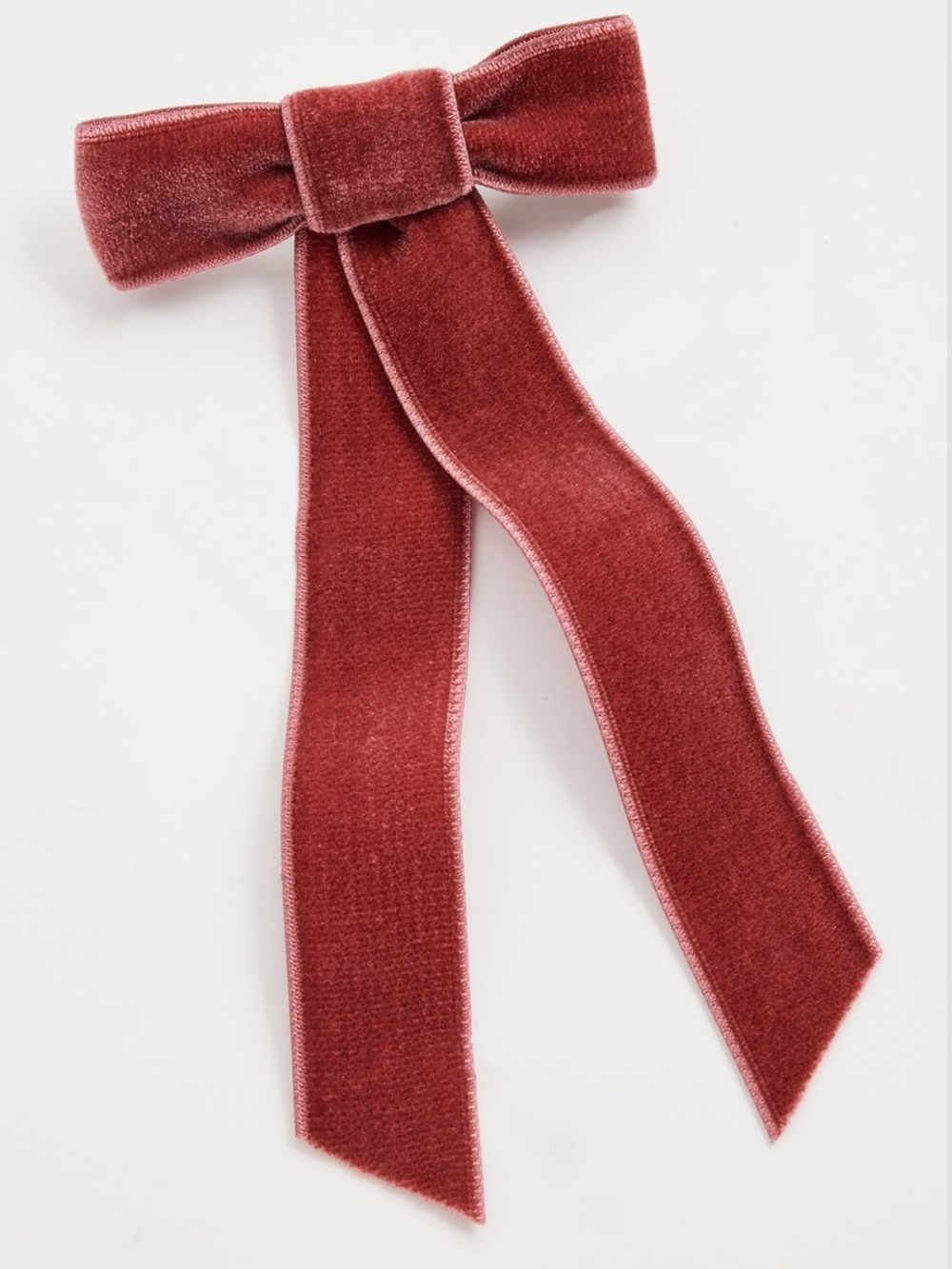 Jennifer Behr Velvet Bow Barrette